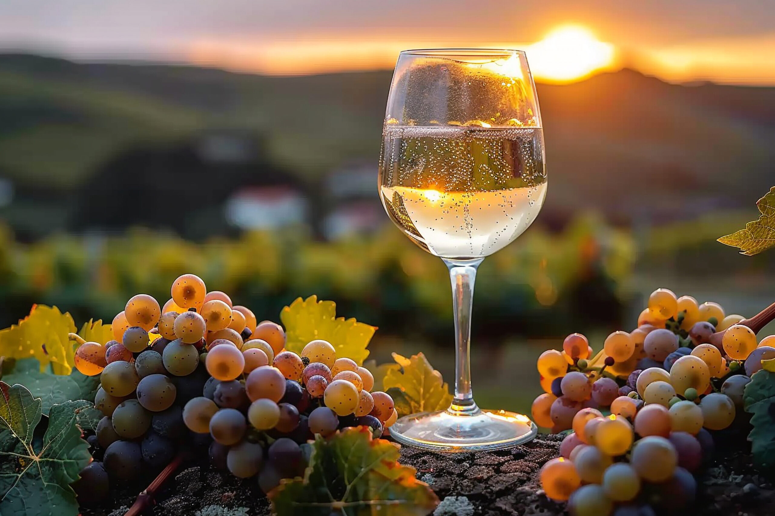 glass-wine-with-stunning-view-vineyard-sunset